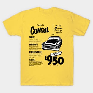 FORD CONSUL - advert T-Shirt